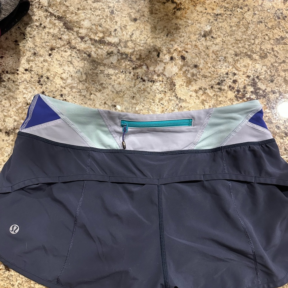 lululemon athletica Cadet Blue Speed Short - Picture 5 of 7